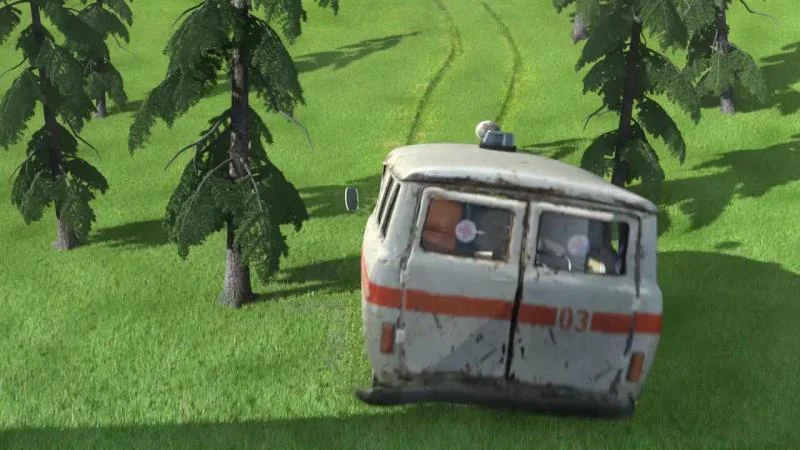 Кадры из мультсериала Маша и Медведь (2009)
