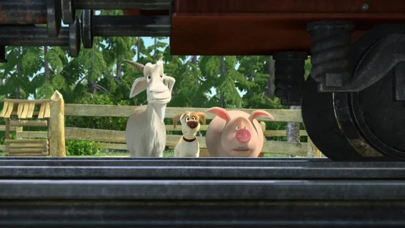Кадры из мультсериала Маша и Медведь (2009)