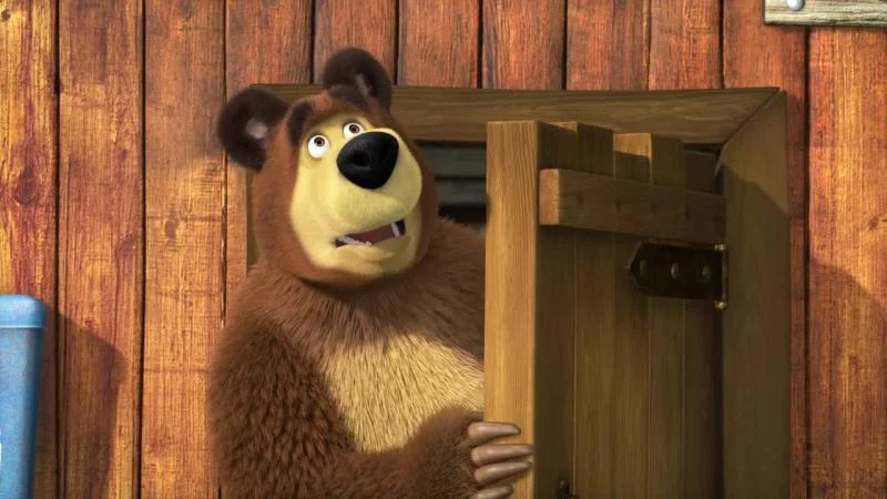 Кадры из мультсериала Маша и Медведь (2009)